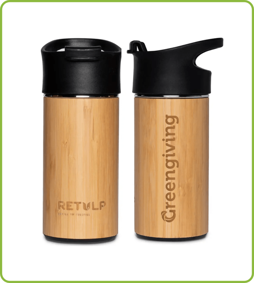Bamboo Toothbrush Holder
